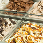 Freshly made daily gelato by Holly Brown